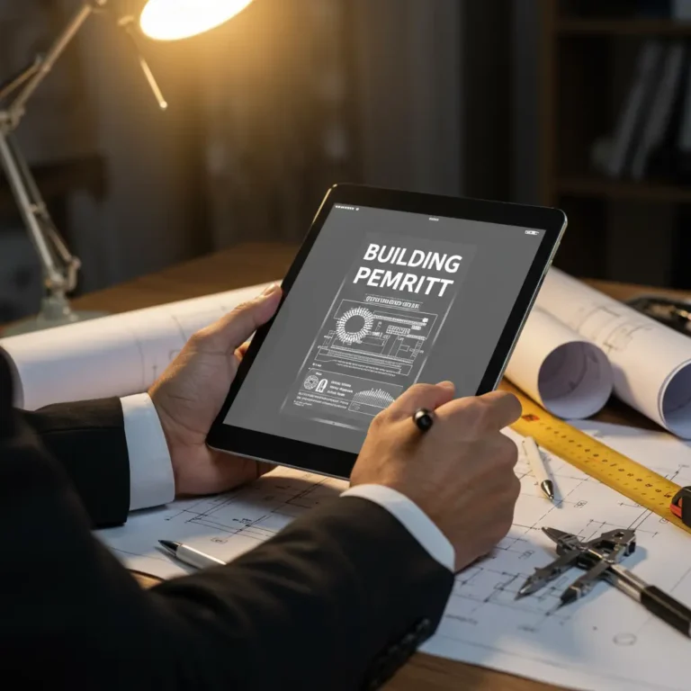 مكتب هندسي لاستخراج رخصة بناء