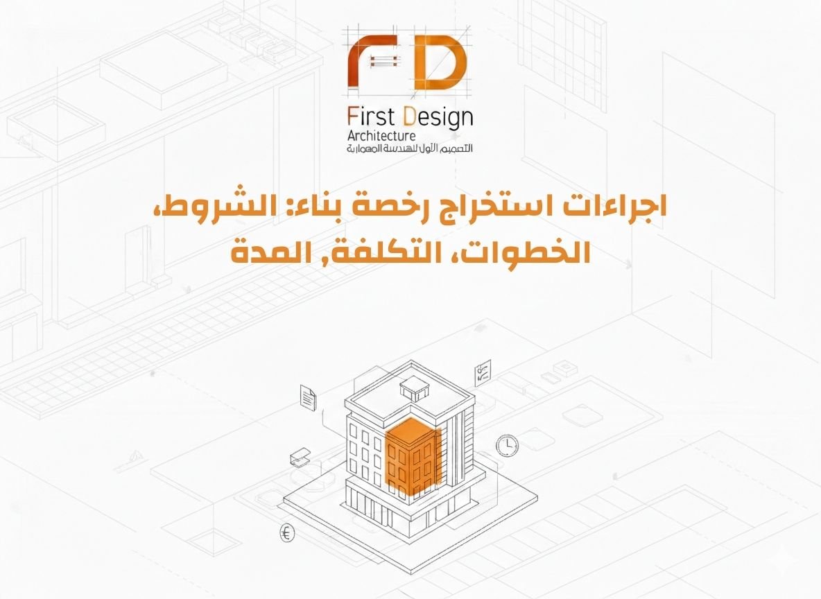 اجراءات استخراج رخصة بناء