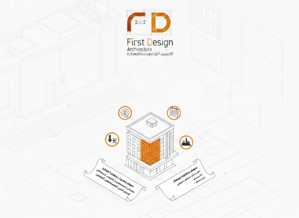 الفرق بين المكتب الهندسي والمقاولات دليلك الكامل لفهم الأدوار في مشاريع البناء