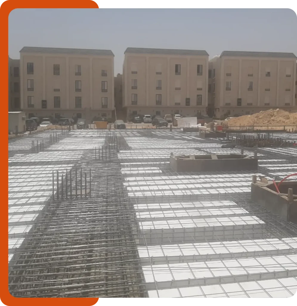 تصميم انشائي لمبنى سكني