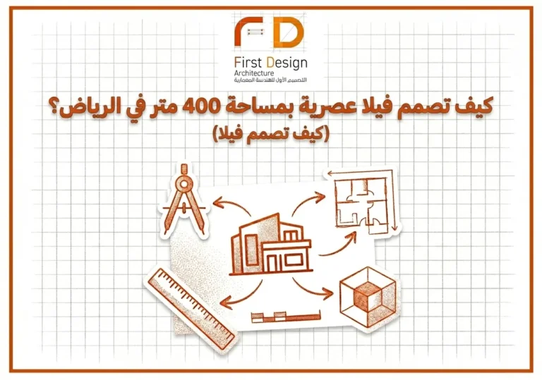 كيف تصمم فيلا