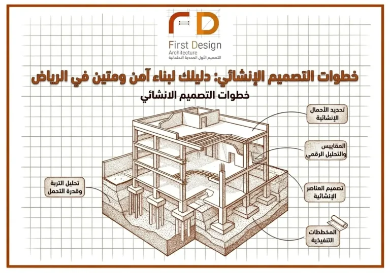 خطوات التصميم الانشائي
