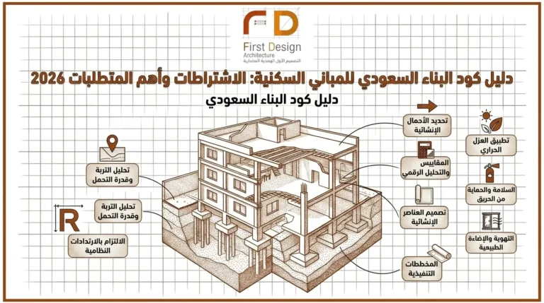 دليل كود البناء السعودي للمباني السكنية