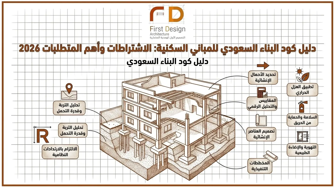 دليل كود البناء السعودي للمباني السكنية