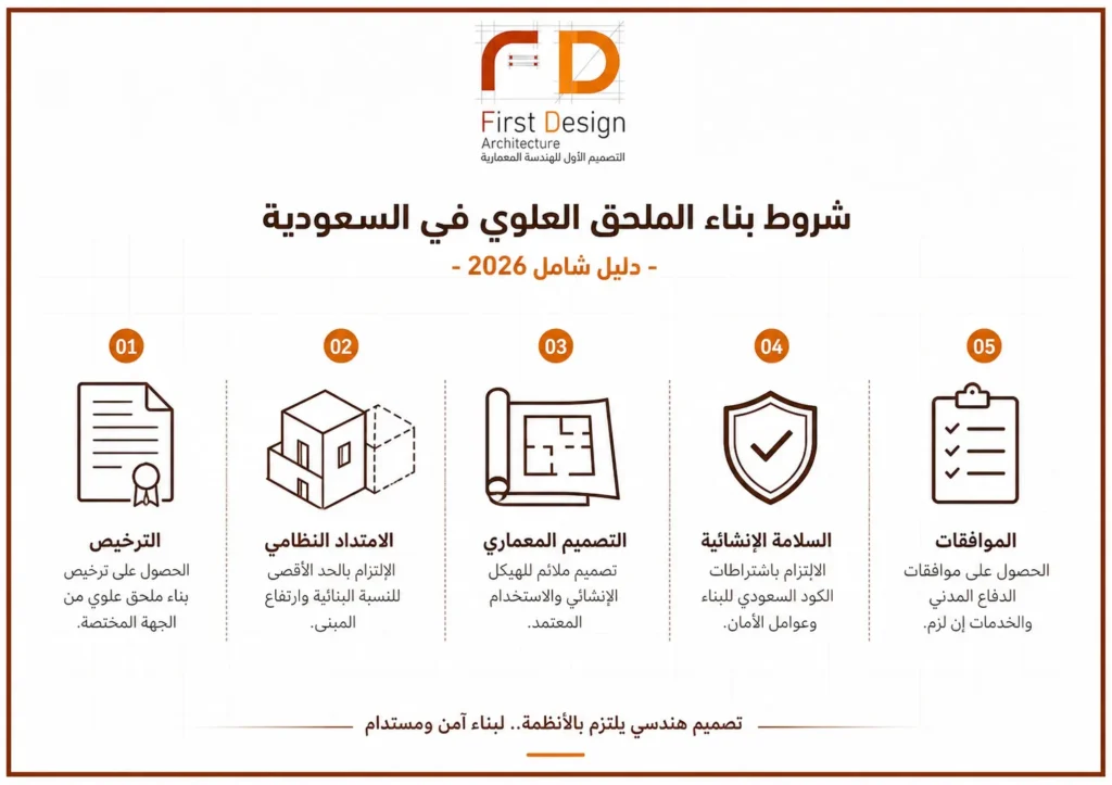 بناء الملحق العلوي