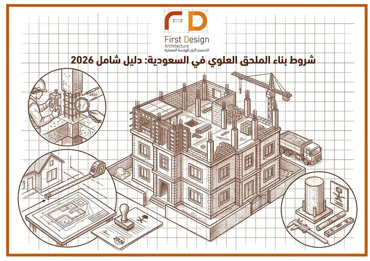 شروط بناء الملحق العلوي