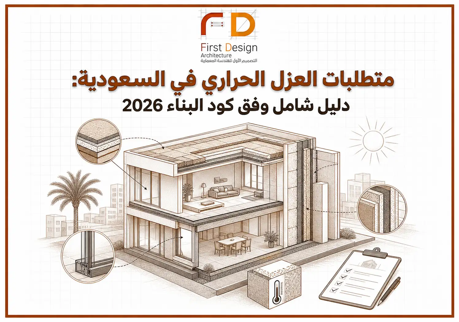 متطلبات العزل الحراري في السعودية